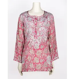 Kdc Emb. Tunic Pink Grey