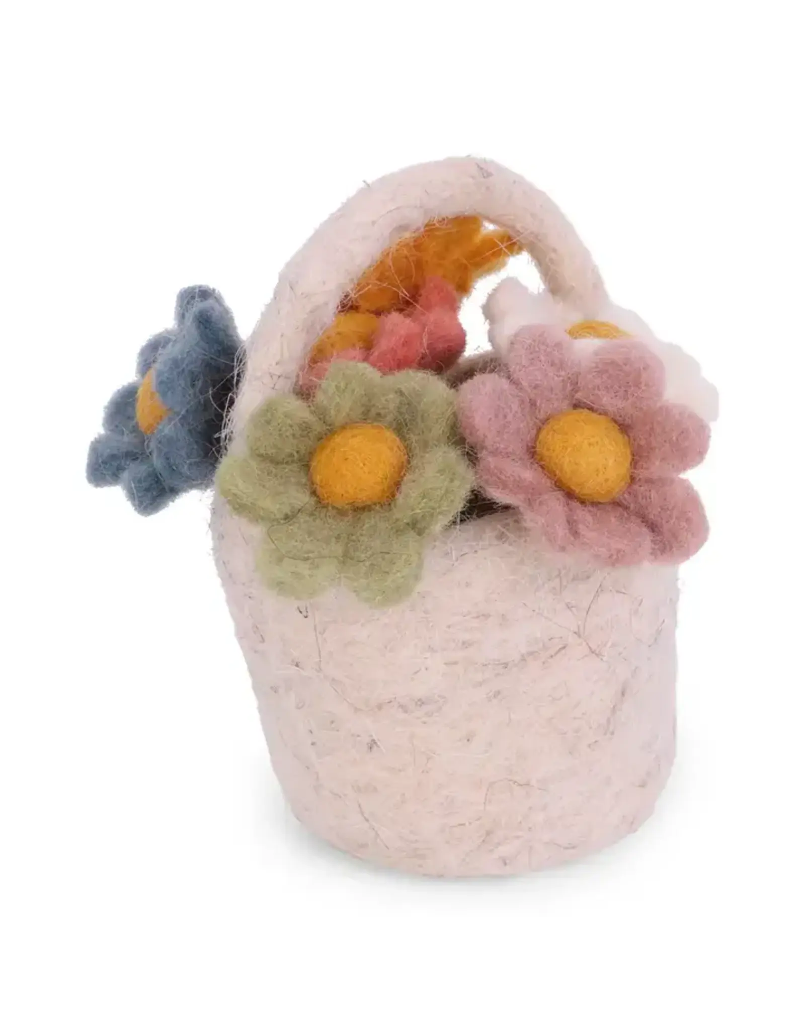 Minature Flowers in Basket, Nepal