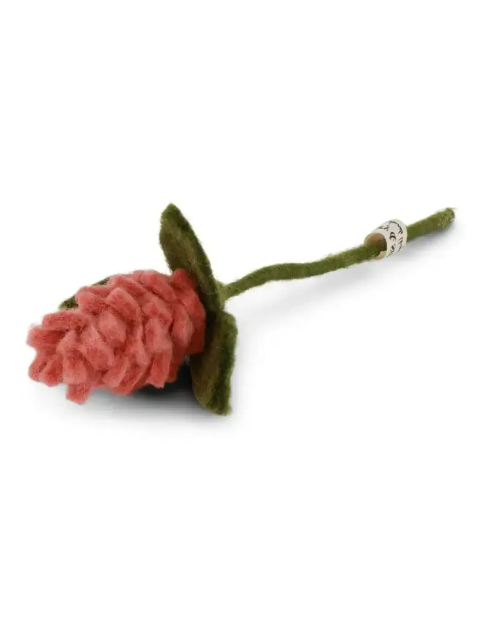 Artichoke Flower - Dusty Red, Nepal