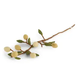 Felted Lemon Branch, Nepal