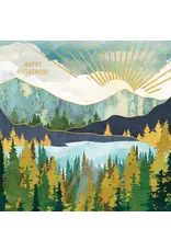 Autumn Sunrise Retirement Greeting Card