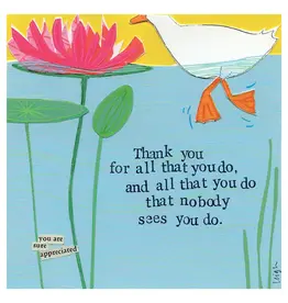 All That You Do Thank You Greeting Card