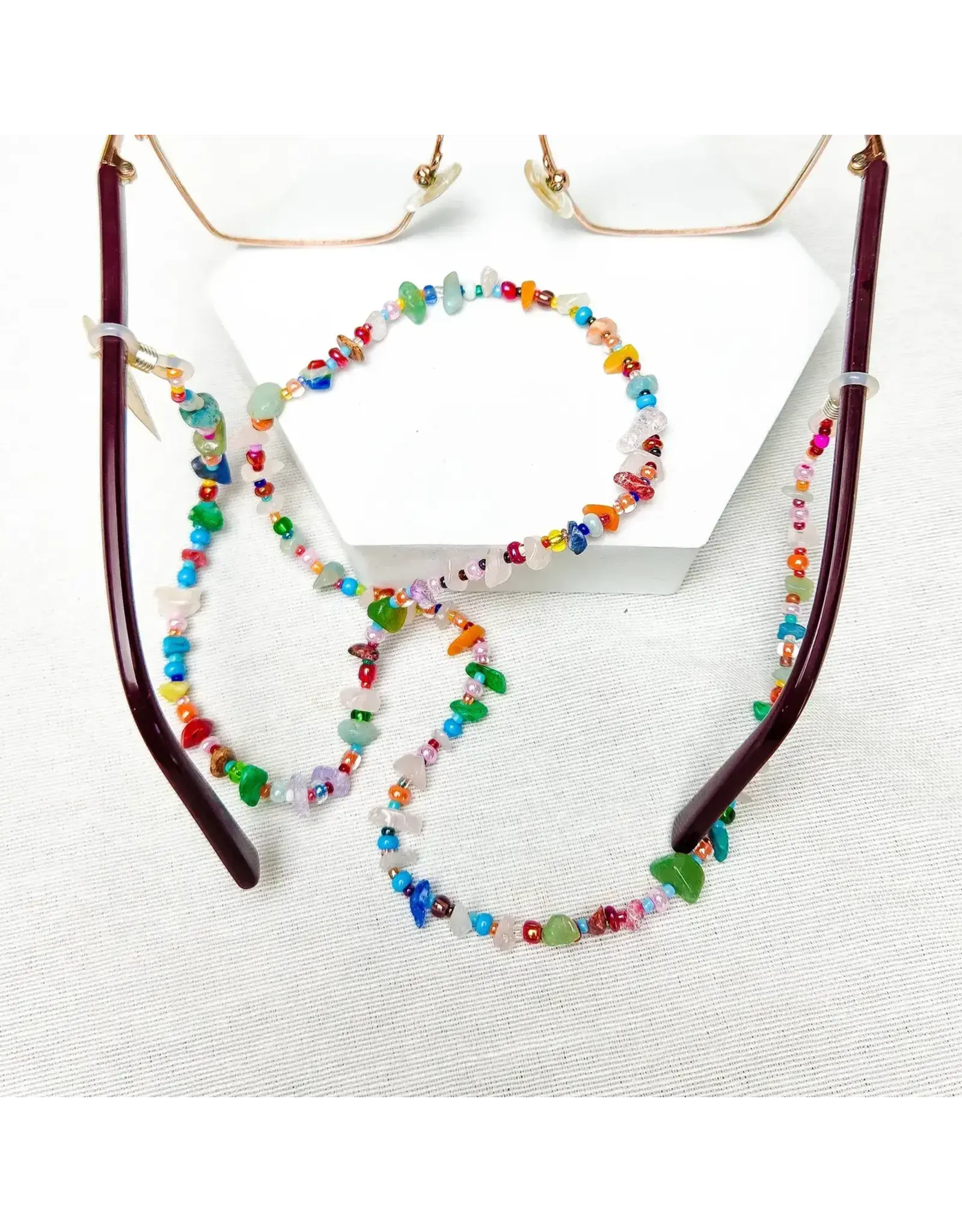 Chunky Beaded Eye Glass Holder
