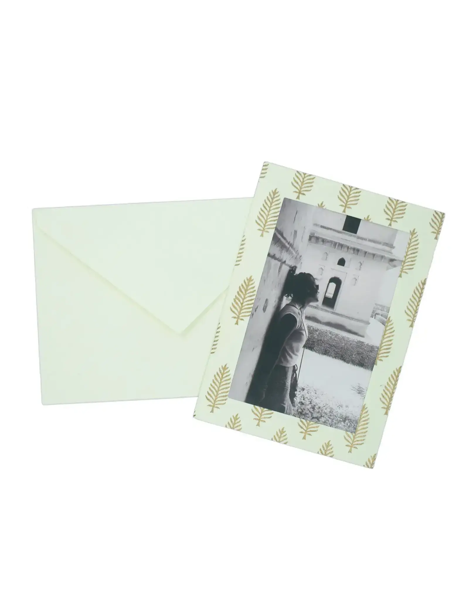 Photo Note Cards | Tree-Free Cotton | Golden Leaf (Set of 8)