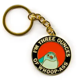 3oz Keychain, I'm Three Ounces