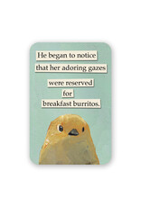 He Began To Notice sticker