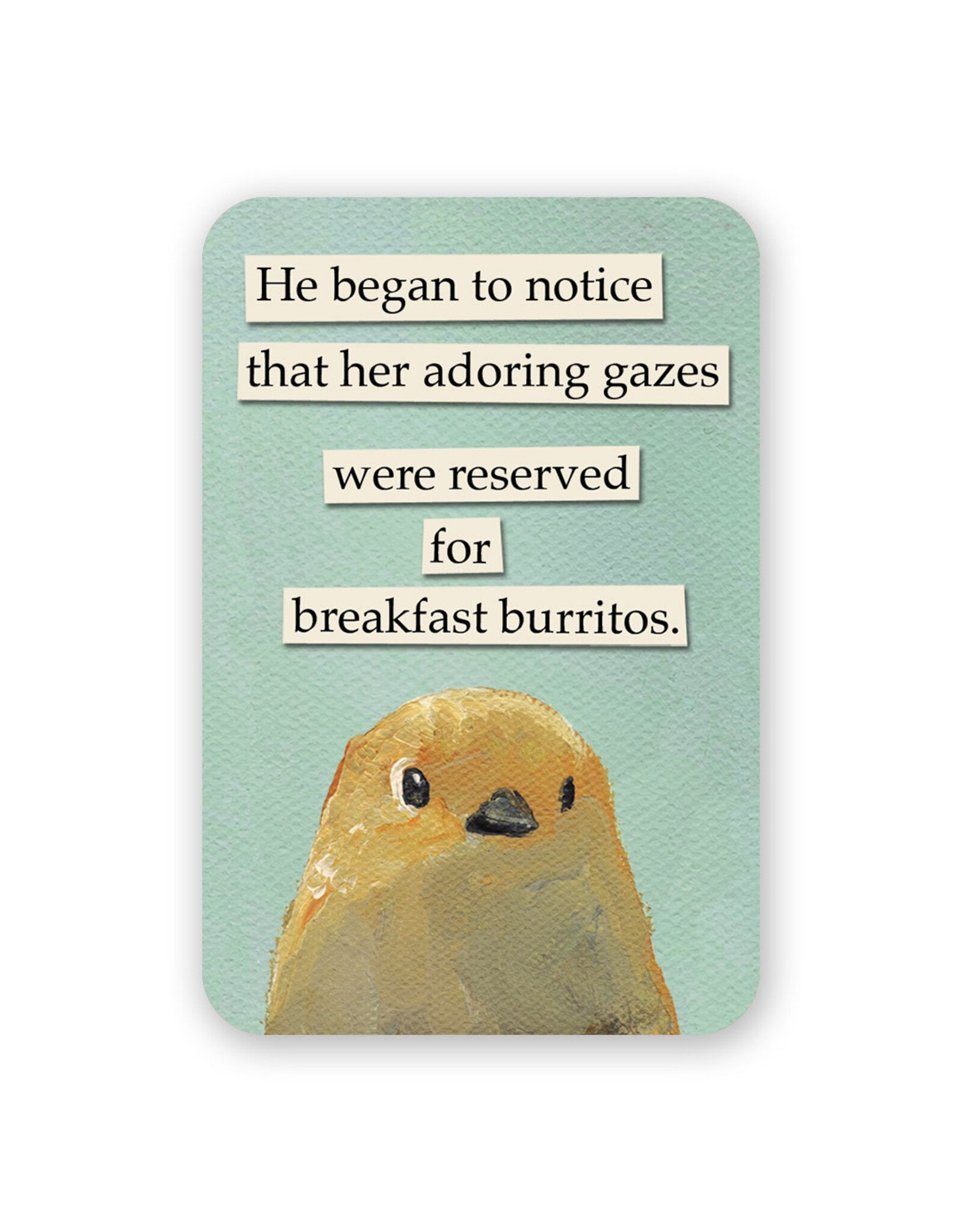 He Began To Notice sticker