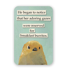 He Began To Notice sticker