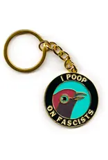 Poop On Fascists Keychain