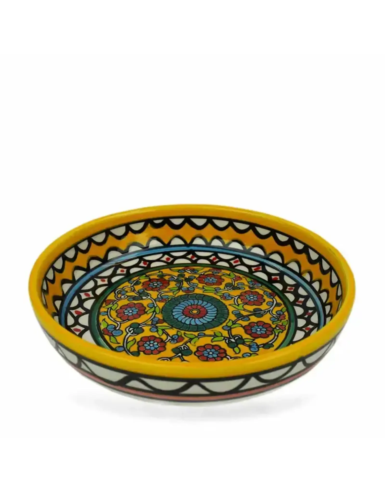 Large Yellow West Bank Bowl