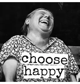 Choose Happy. Fridge Magnet.