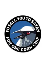 Trade roots I's sell you Corn Chip Vinyl Sticker