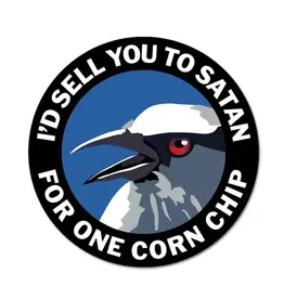 Trade roots I's sell you Corn Chip Vinyl Sticker