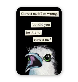 Correct Me Sticker