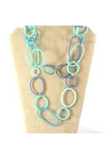 Ring Necklace Long| Marine