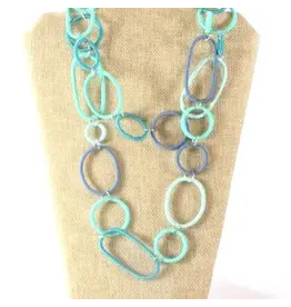 Ring Necklace Long| Marine