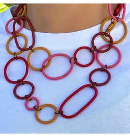 Ring Necklace Long | Honeysuckle