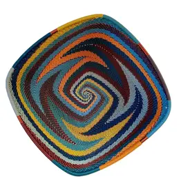 Telephone Wire Medium Square Bowl - Cove