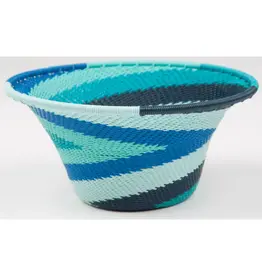 South Africa, Telephone Wire Cone Bowl  African Ocean