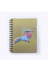 Trade roots Large Notebook, Mr. Ellies Pooh, Sri Lanka Lilac Breasted