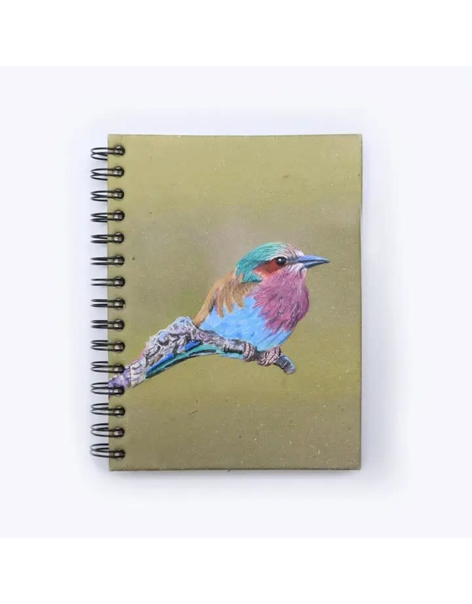Trade roots Large Notebook, Mr. Ellies Pooh, Sri Lanka Lilac Breasted