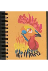Trade roots Large Notebook, Mr. Ellies Pooh, Sri Lanka Rooster