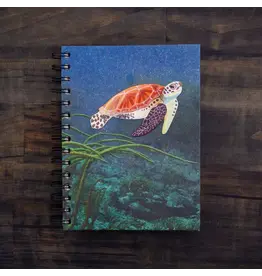 Trade roots Large Notebook, Mr. Ellies Pooh, Sri Lanka Sea Turtle