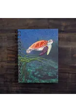 Trade roots Large Notebook, Mr. Ellies Pooh, Sri Lanka Sea Turtle