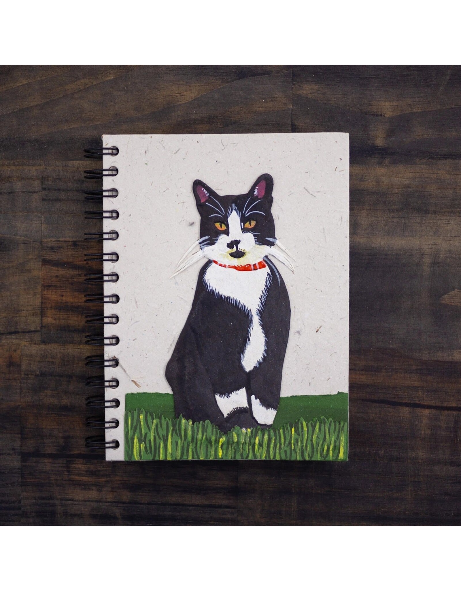 Trade roots Large Notebook, Mr. Ellies Pooh, Sri Lanka Cat