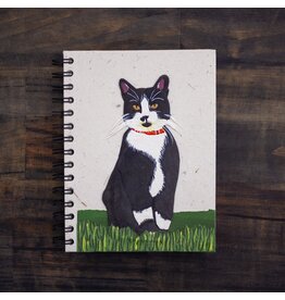 Trade roots Large Notebook, Mr. Ellies Pooh, Sri Lanka Cat