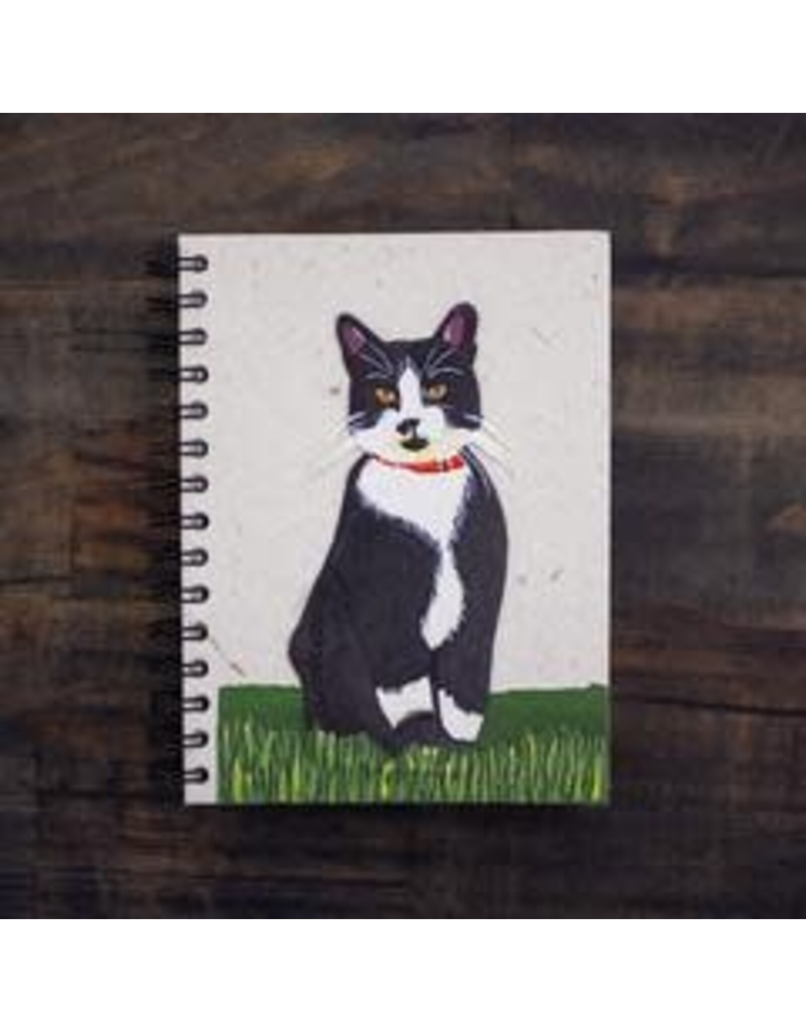 Trade roots Large Notebook, Mr. Ellies Pooh, Sri Lanka Cat