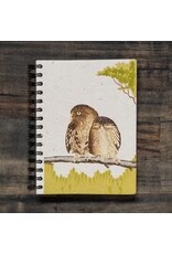 Trade roots Large Notebook, Mr. Ellies Pooh, Sri Lanka Owl