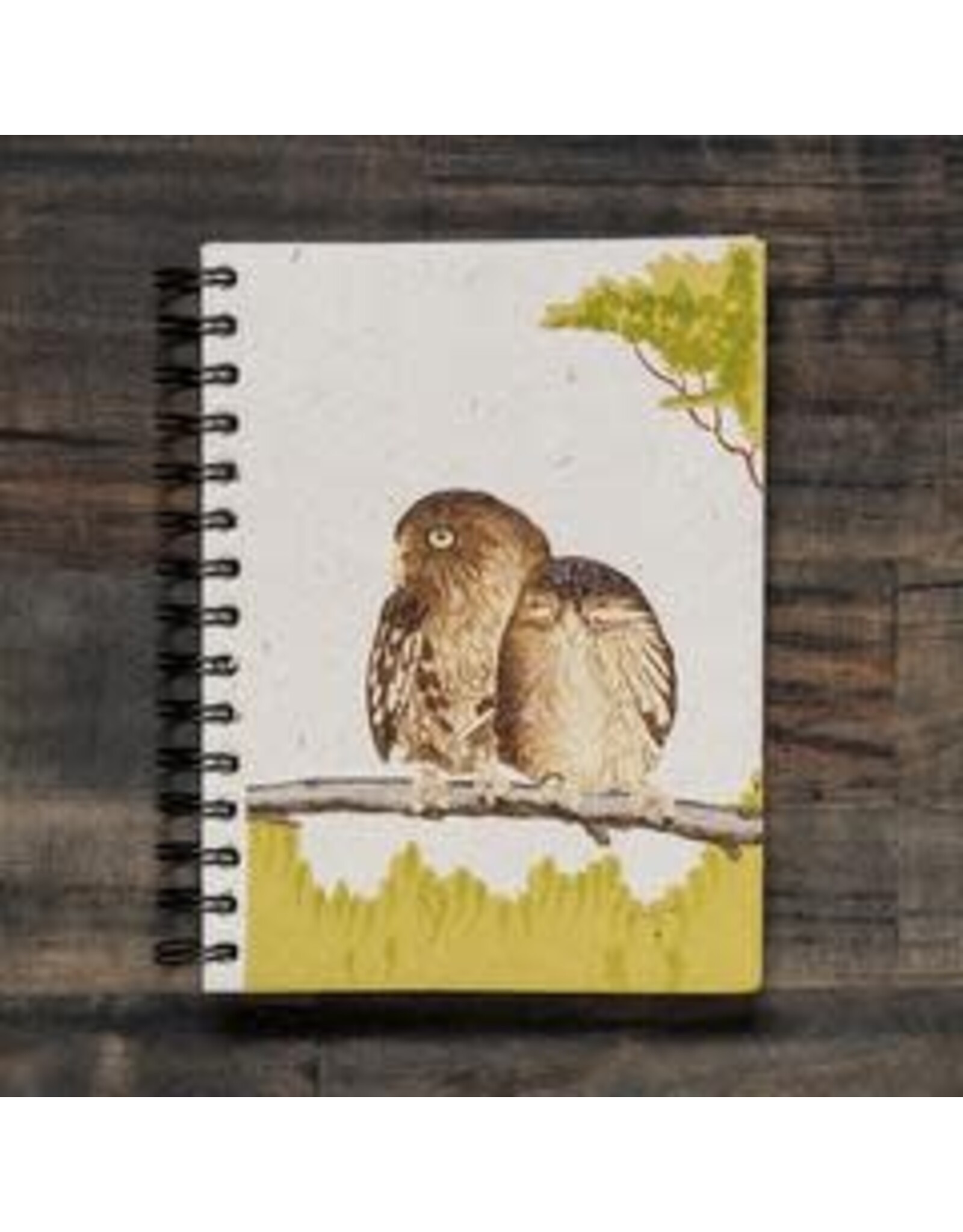 Trade roots Large Notebook, Mr. Ellies Pooh, Sri Lanka Owl