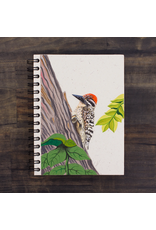 Trade roots Large Notebook, Mr. Ellies Pooh, Sri Lanka Woodpecker