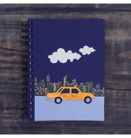 Trade roots Large Notebook, Mr. Ellies Pooh, Sri Lanka Taxi