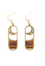 Altiplano Moonview Earrings Sunset, Guatemala