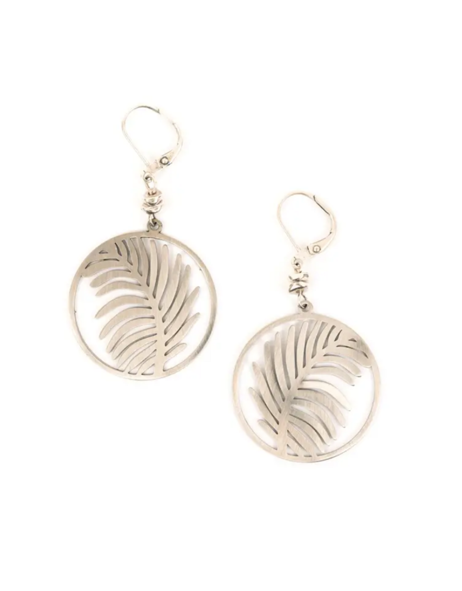 Altiplano Willow Circle Earrings, Guatemala