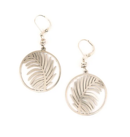 Altiplano Willow Circle Earrings, Guatemala