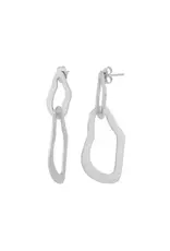Organic Link Earrings, India |