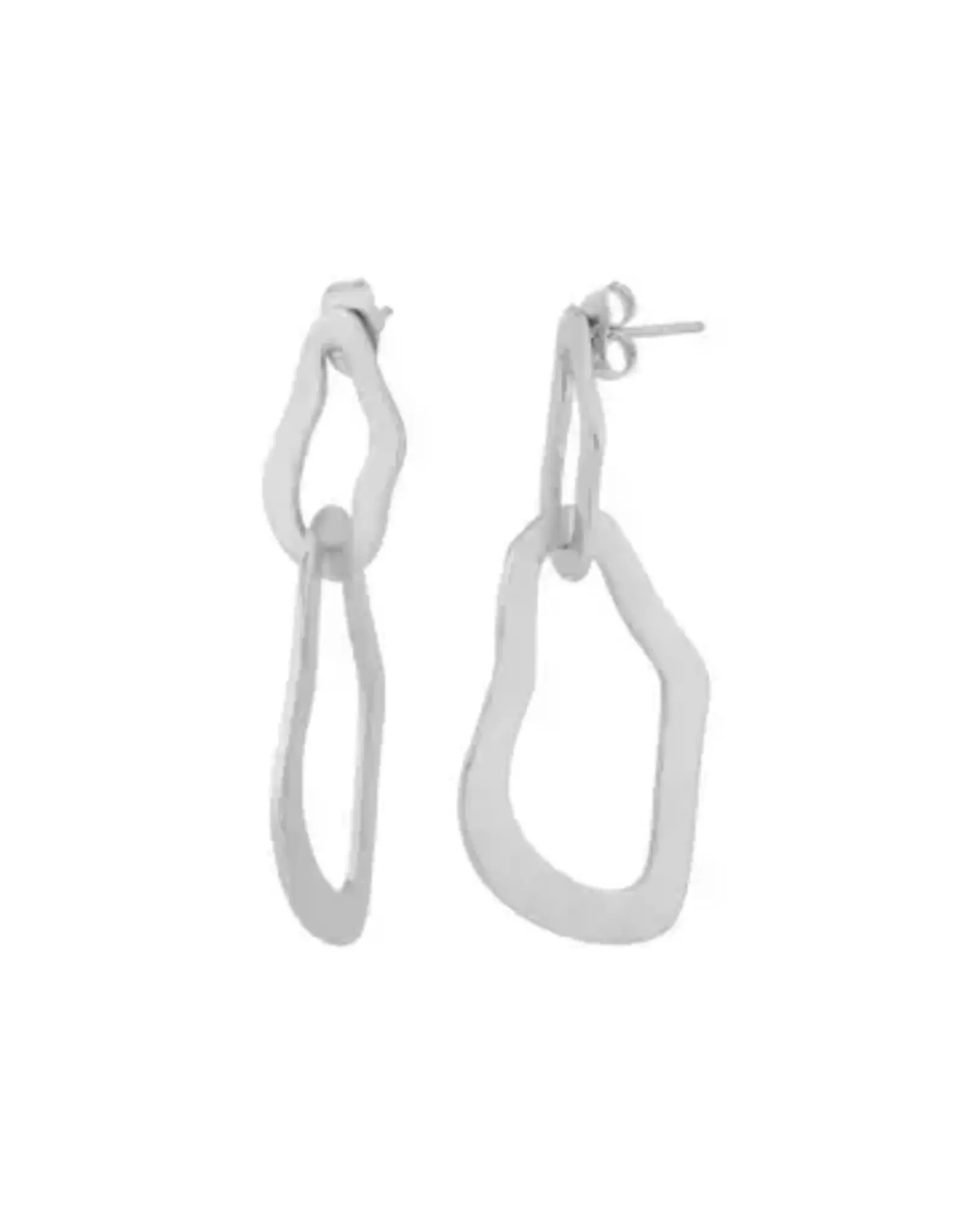 Organic Link Earrings, India |