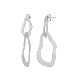 Organic Link Earrings, India |