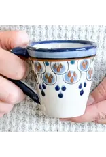 Hand-Painted Ceramic Espresso Cup, Guatemala