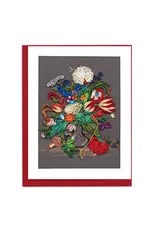 Vase of Flowers Artist Series Quilling Card