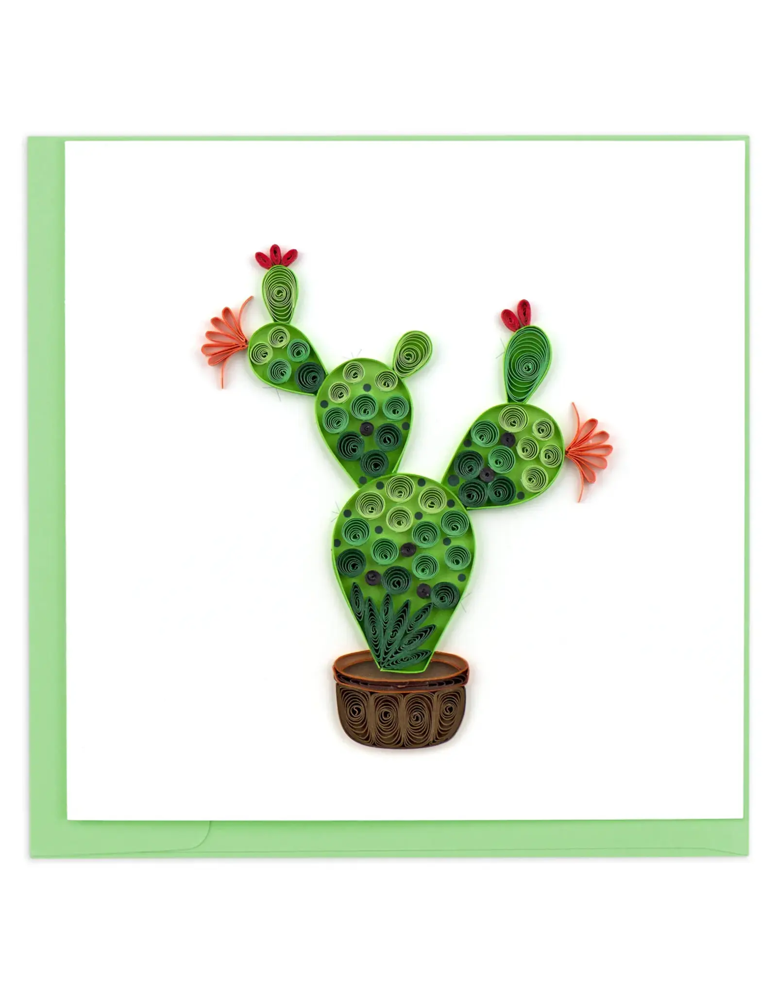 Prickly Pear Cactus Quilling Card