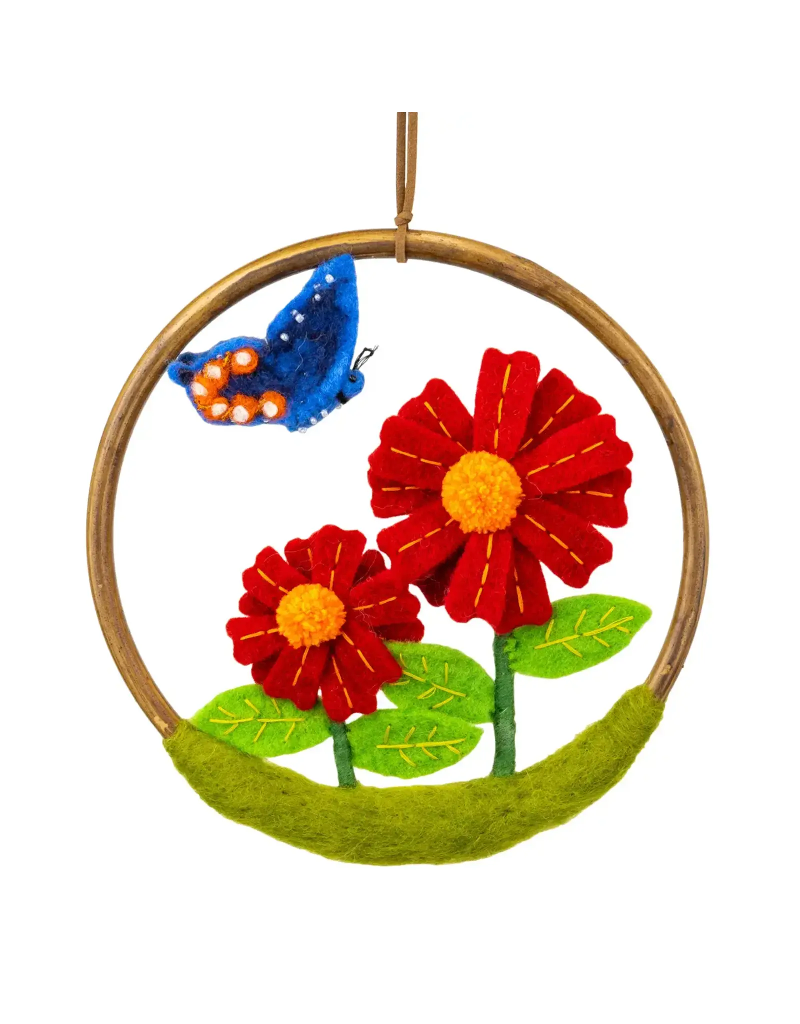 Mexican Sunflower Flower Ring, Nepal