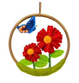 Mexican Sunflower Flower Ring, Nepal