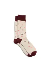 Socks That Give Books (Beige Books and Wine)