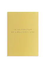 In Celebration of a Beautiful LIfe  Sympathy