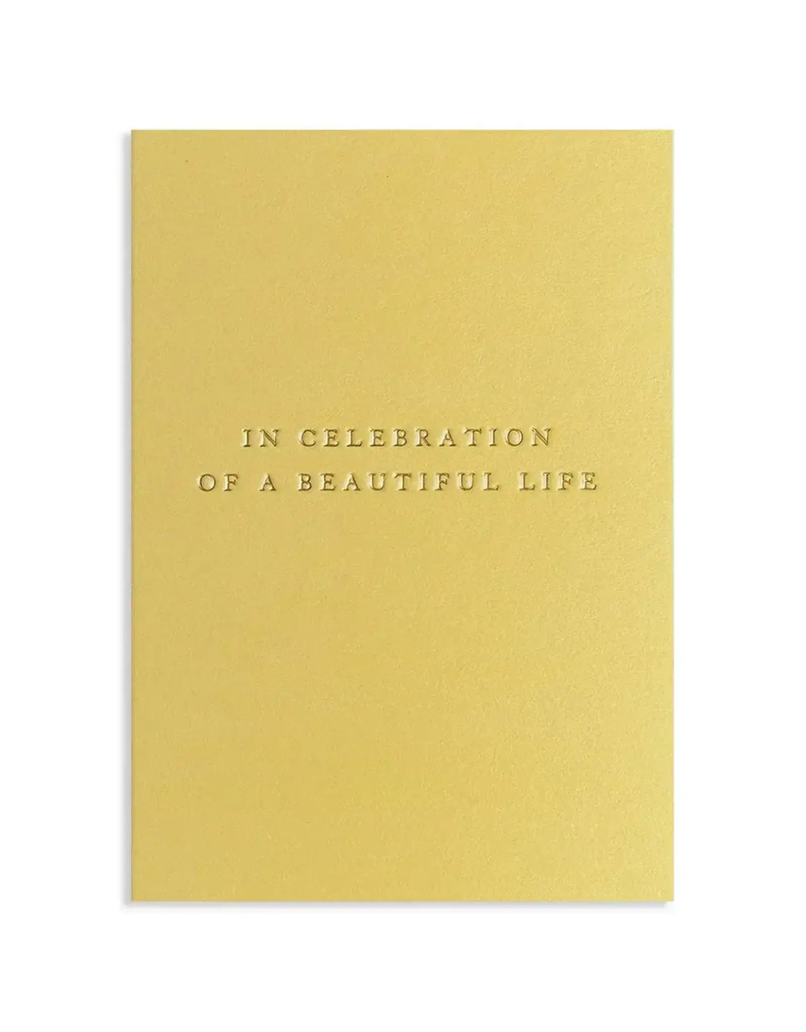 In Celebration of a Beautiful LIfe  Sympathy