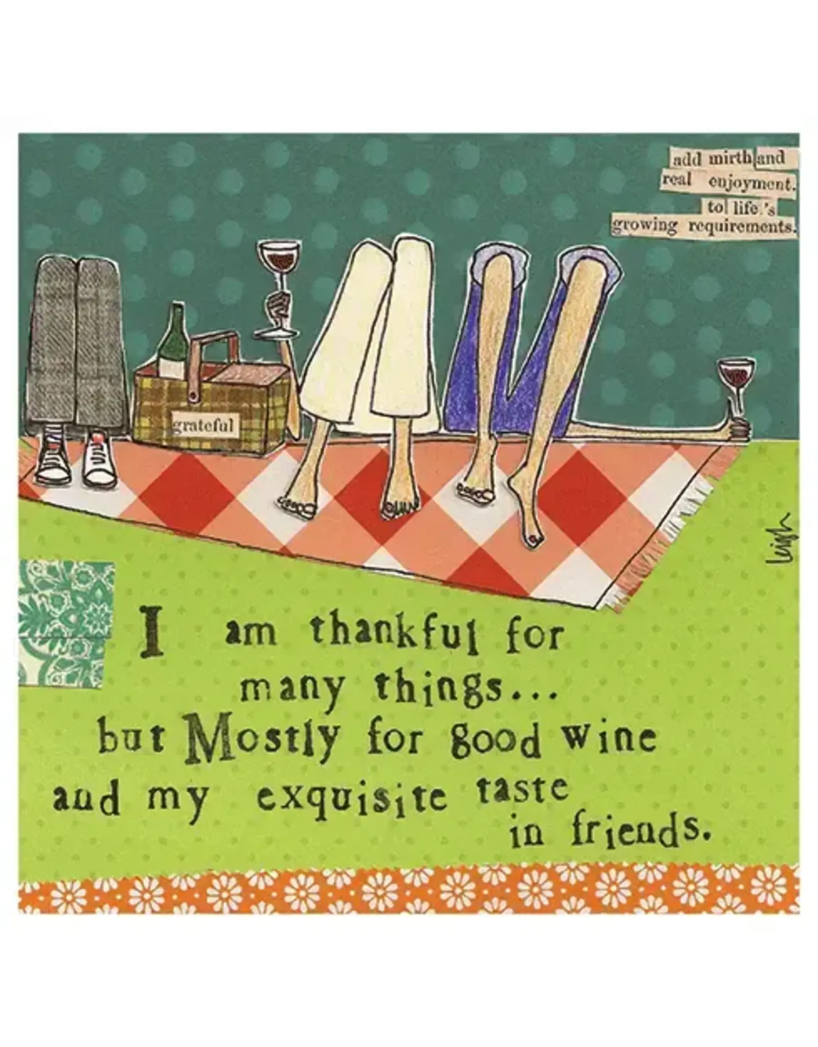 Exquisite Taste Celebrate Greeting Card